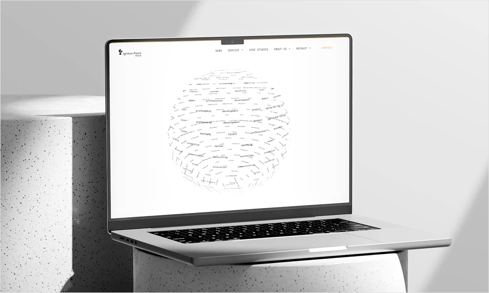 AI開発会社コーポレートサイトの構築